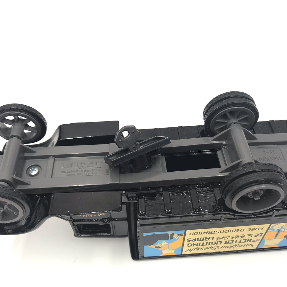 Vintage ERTL 1931 Hawkeye Diecast Bank I.E.S Better Slight Lamps Advertising - Picture 7 of 13